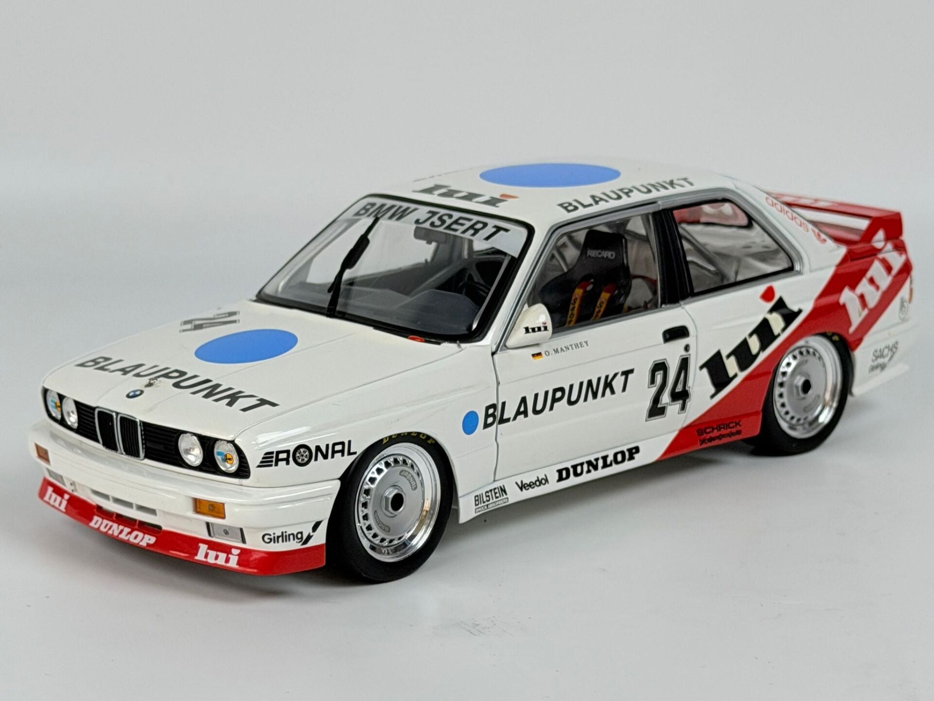 1/18 MINICHAMPS BMW M3 DTM 1987 O. Manthey Neu&ovp - 180872024