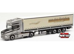 1/87 Scania HAUBER TL G.Sz. Van der Heijden (NL), silver/beige