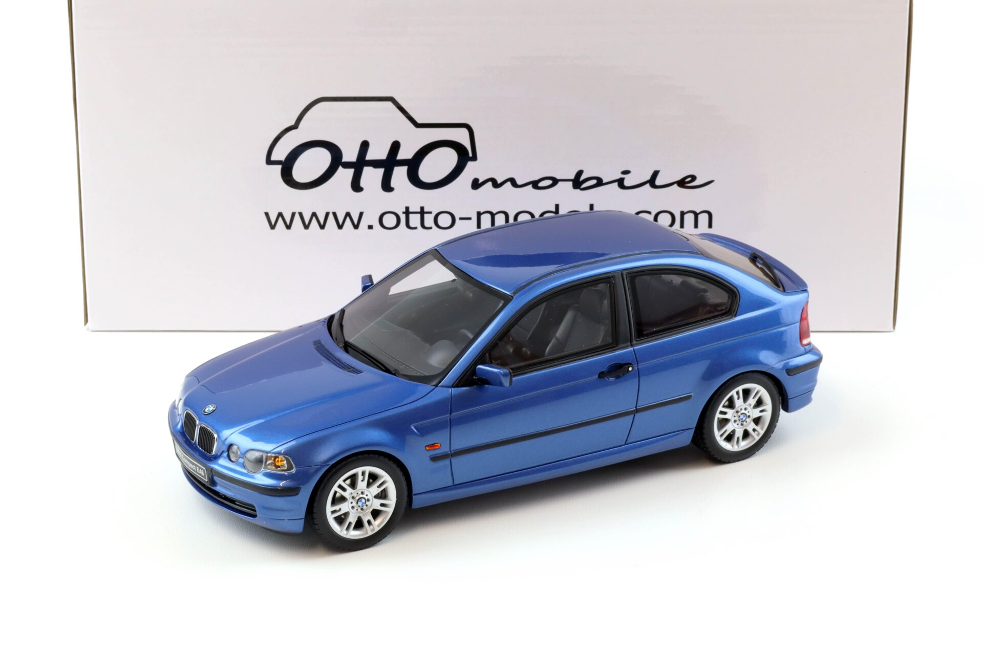 1:18 OTTO BMW 318ti Compact E46 M-Pack Estoril blue 2002