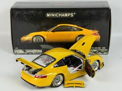 1/18 MINICHAMPS Porsche 911 996 GT3 RSR Yello ALMS - 100046401