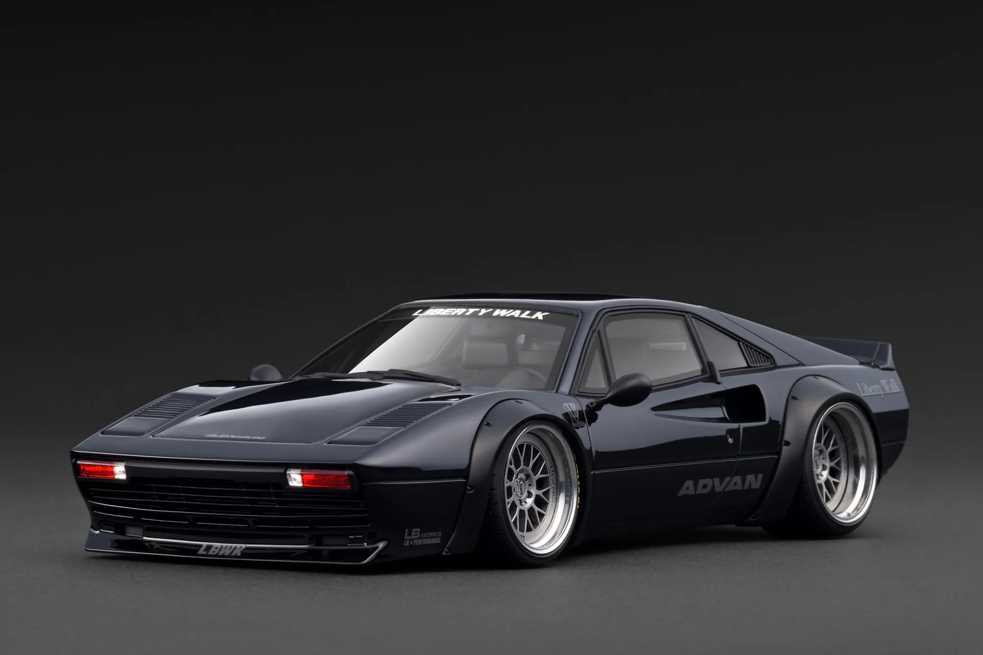 1/18 Ignition Ferrari 308 LB-WORKS 308 Black - IG3796