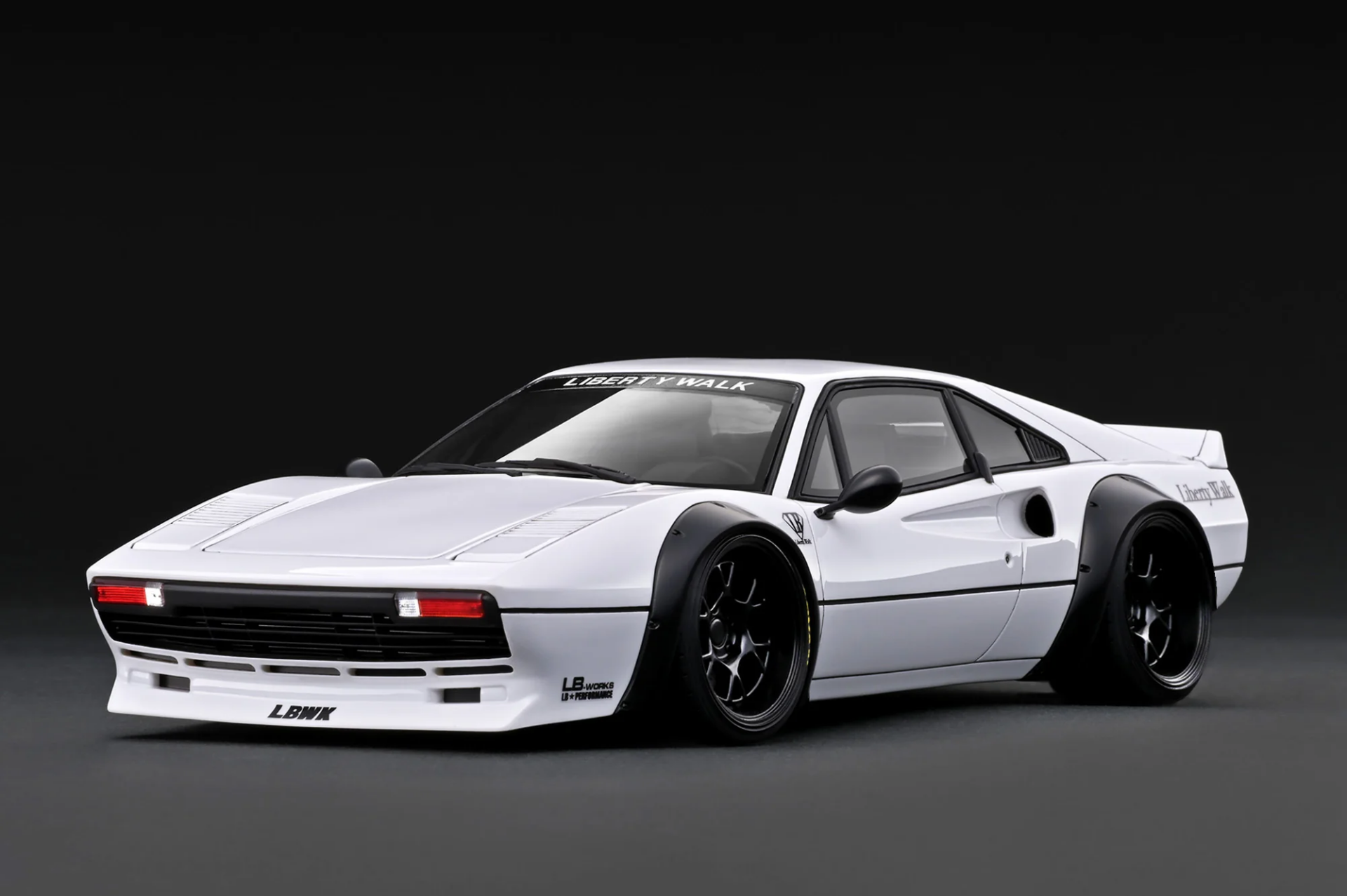 1/18 Ignition Ferrari 308 LB-WORKS 308 White - IG3747