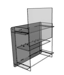 Atlantic Multicase 40011 2x1: 2 adet 1/18 ölçek model araba için