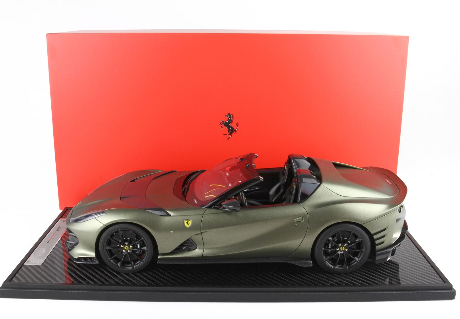 1/12 BBR Ferrari 812 Competizione A Verde Manzoni Opaco