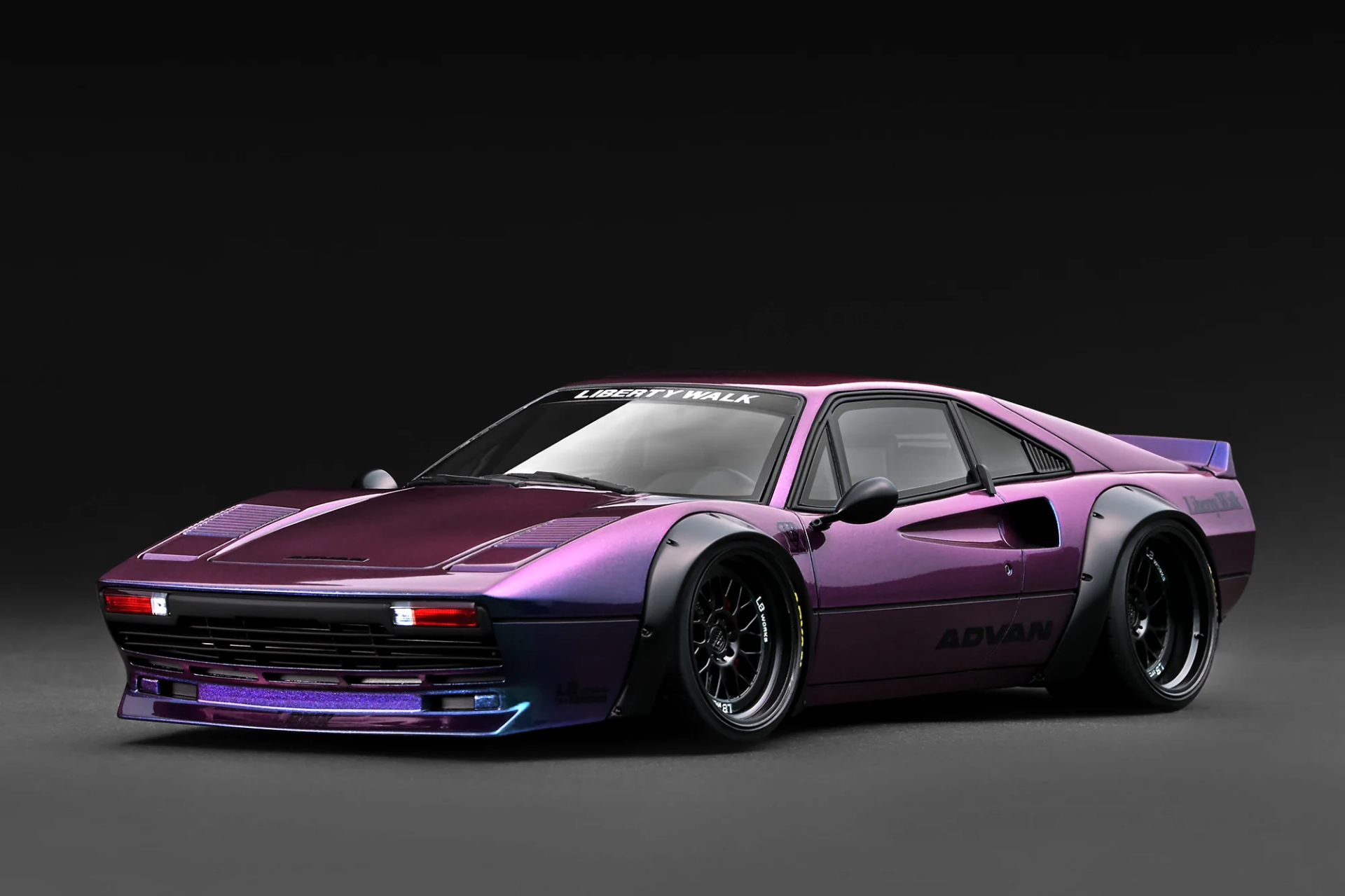 1/18 Ignition Ferrari 308 LB-WORKS 308 PURPLE - IG3748