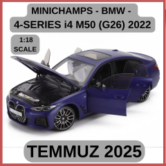 MINICHAMPS - BMW - 4-SERIES i4 M50 (G26) 2022