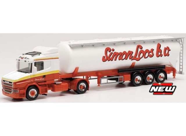 1/87 Scania TORPEDO/Hauber S.Sz. *Simon Loos*, white/red