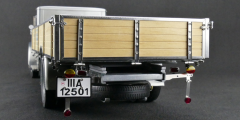 CMC - MERCEDES BENZ - LO2750 PLATFORM TRUCK WITH WOODEN BOX CAR TRANSPORTER 1936