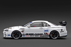 1/18 IGNITION Nissan Skyline GT-R R34 TOP SECRET 34GT-R (BNR34) White