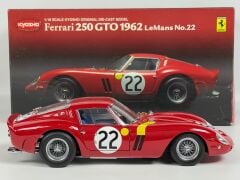 1/18 KYOSHO FERRARI 250 GTO N 22 24h LE MANS 1962 - 08432B