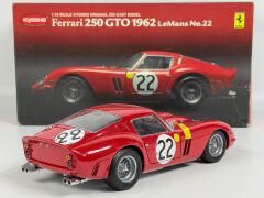 1/18 KYOSHO FERRARI 250 GTO N 22 24h LE MANS 1962 - 08432B