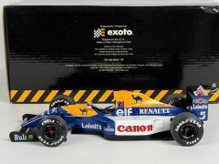 1/18 EXOTO - WILLIAMS - F1 FW14B RENAULT N 5 NIGEL MANSELL SEASON 1992 WORLD CHAMPION
