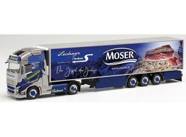 1/87 Volvo FH 16 Gl. XL K.Sz. Lechner Trans, silver/blue