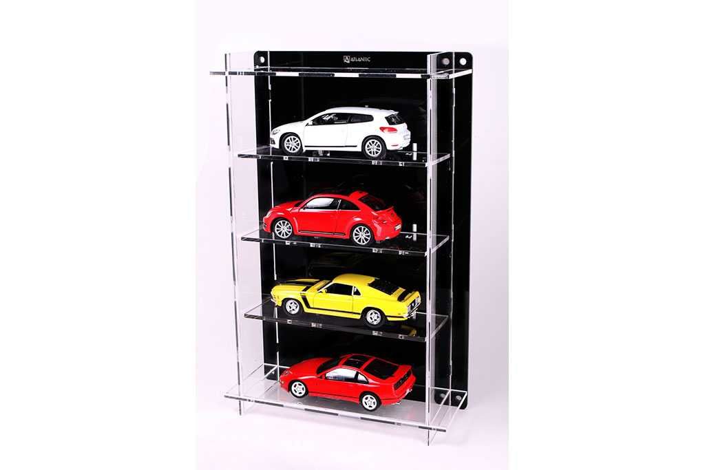 Atlantic 40053 Multicase 4x1: 4 adet 1/24 ölçek model araba için