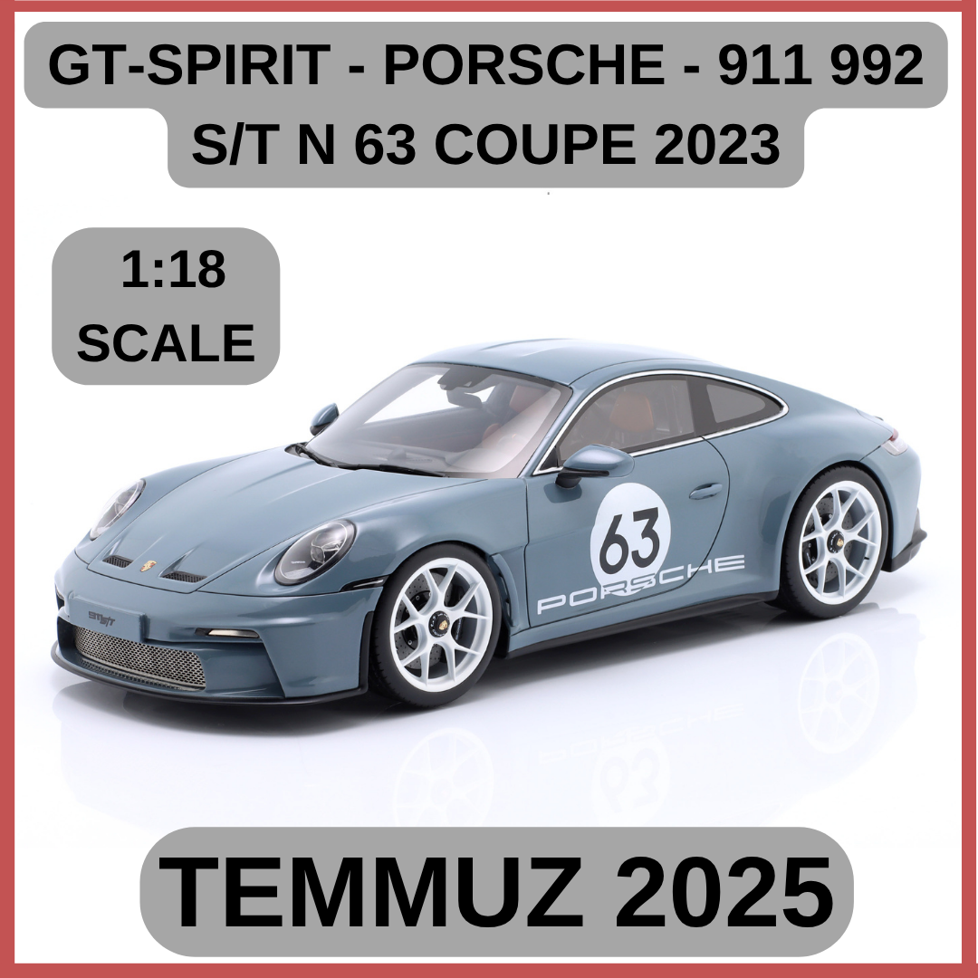 GT-SPIRIT - PORSCHE - 911 992 S/T N 63 COUPE 2023