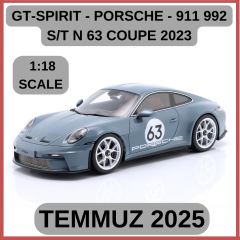 GT-SPIRIT - PORSCHE - 911 992 S/T N 63 COUPE 2023
