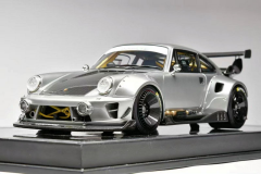 1/18 MCM Porsche RWB 964 GT Silver limited edition MCM020