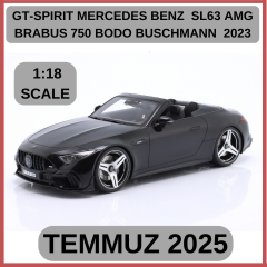 GT-SPIRIT - MERCEDES BENZ - SL-CLASS SL63 AMG BRABUS 750 BODO BUSCHMANN CABRIOLET SPIDER 2023