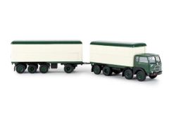 1/87 Fiat 690 Millepiedi Trailer Combination, green/white