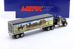 WERK83 1:43 Kenworth W925 Semi-trailer truck Smokey and the Bandit (1977)