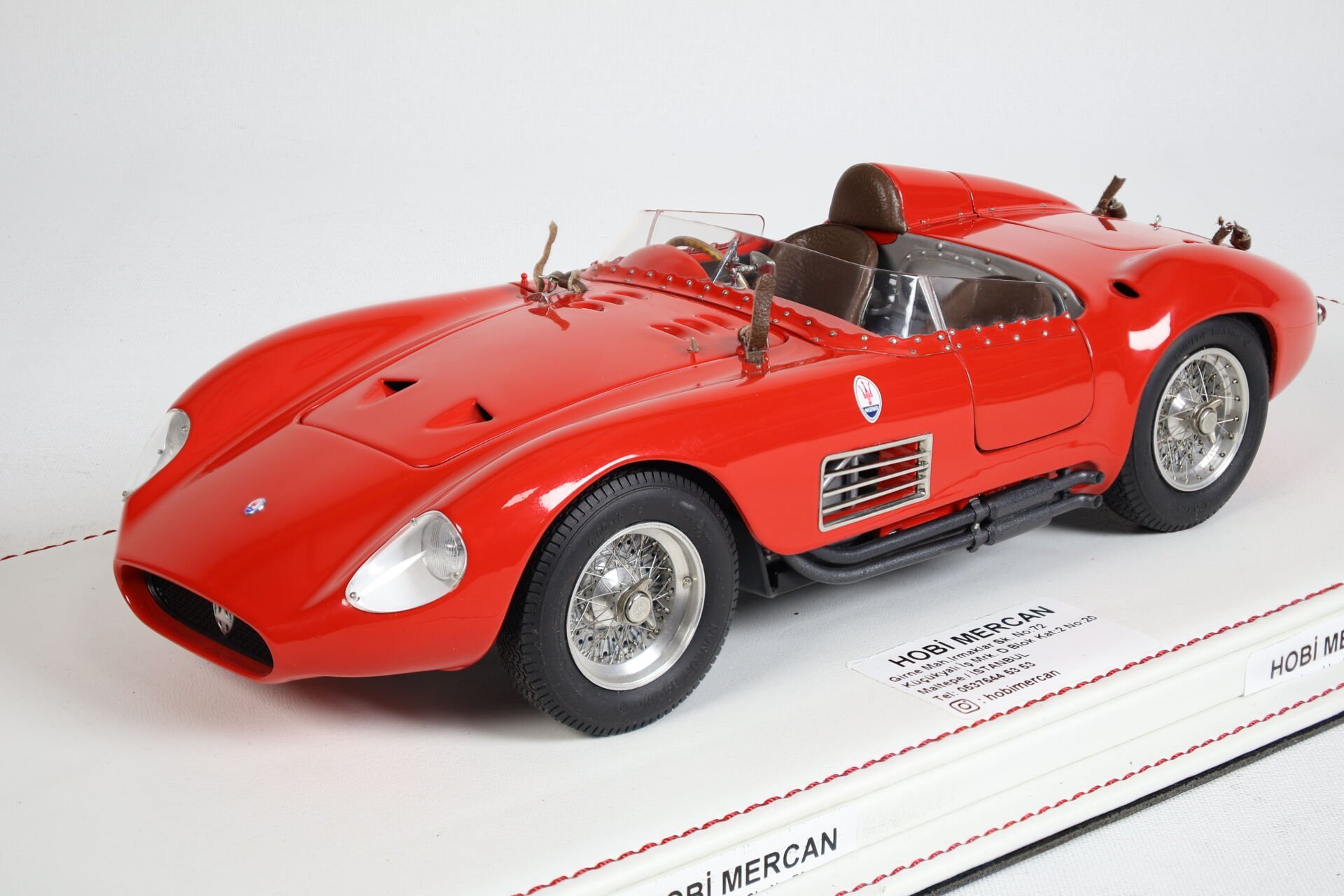 KUTUSUZ - 1/18 CMC - MASERATI - 300S SPIDER OPEN 1956