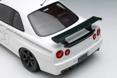 1/18 Make UP Nissan Skyline GT-R (BNR34) V-spec N1 White Mines