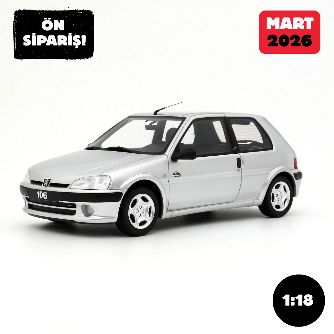 Ön Sipariş - 1/18 OTTO 2000 Peugeot 106 Quiksilver - OT1177