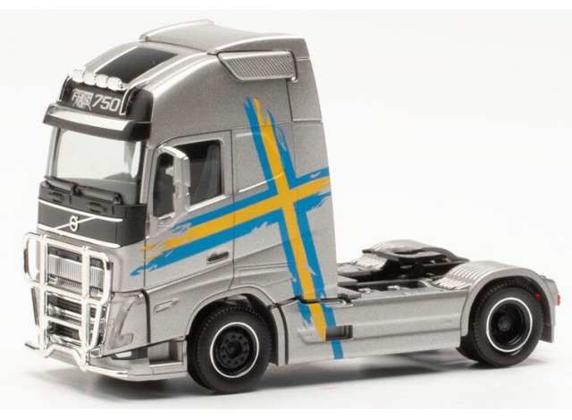 1/87 Volvo FH 16 GI XL '20 + Lampenbeugel Zweden, silver