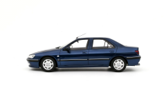 Ön Sipariş - 1/18 OTTO Peugeot 406 3.0 V6 24V (Phase II) Bleu de Chine 2000 - OT1188
