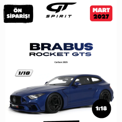 Ön Sipariş - 1/18 GT Spirit BRABUS ROCKET GTS, CARBON BLUE - GT1009