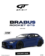 Ön Sipariş - 1/18 GT Spirit BRABUS ROCKET GTS, CARBON BLUE - GT1009