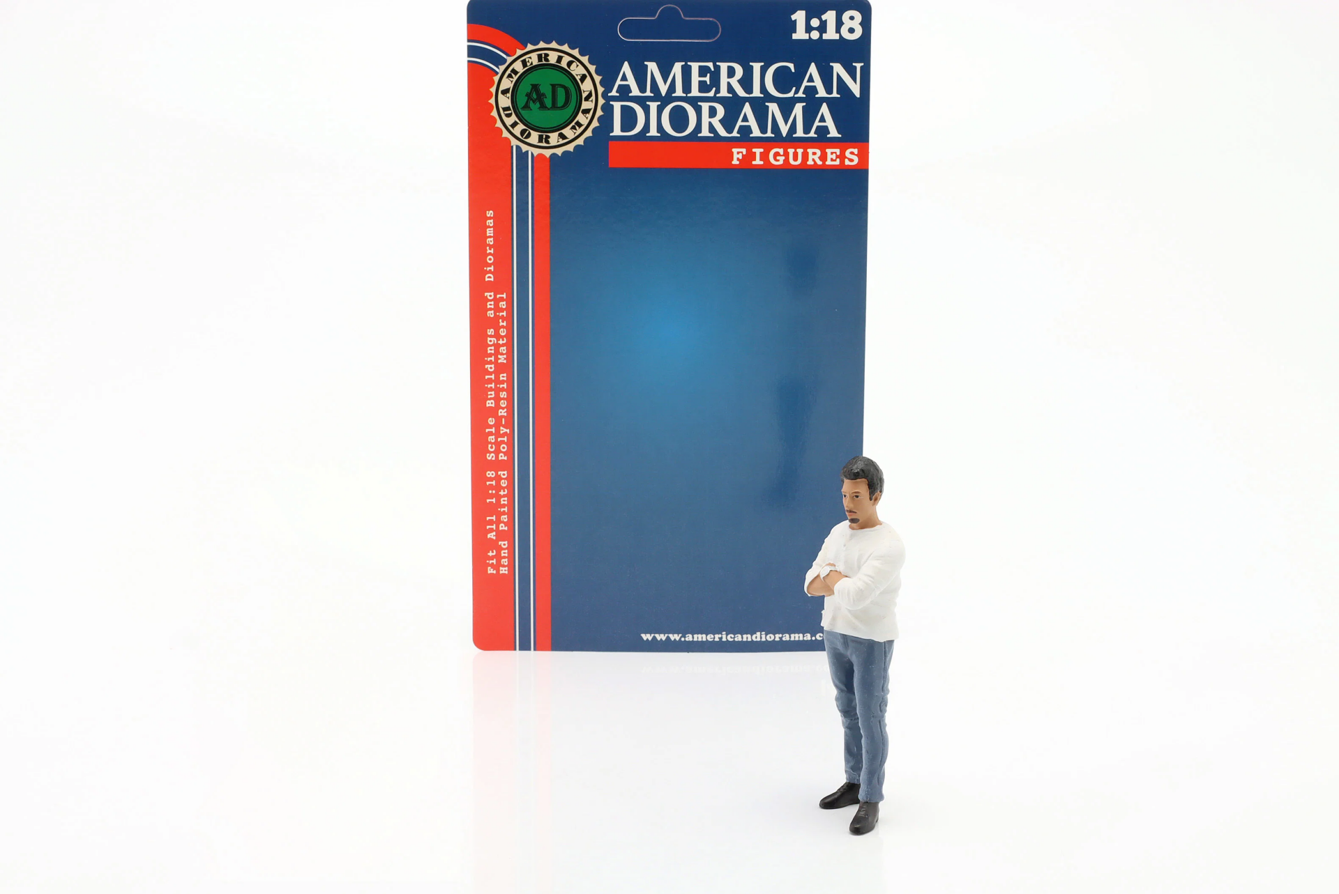 1/18 American Diorama Car Meet series 3 figure #8 - AD76333