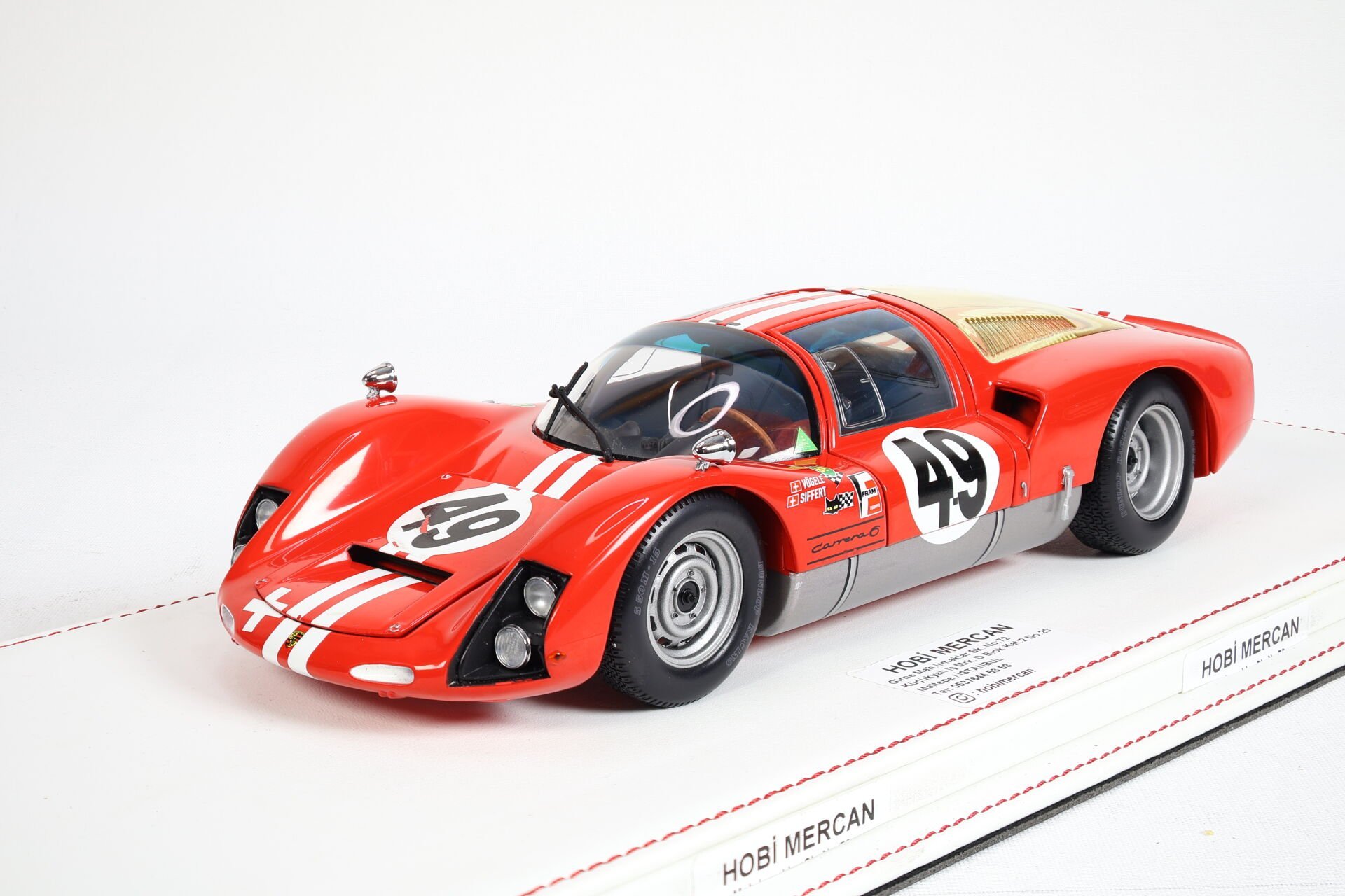 1/18 MINICHAMPS - PORSCHE - 906K N 49 12h SEBRING 1966 SIFFERT - VOGELE