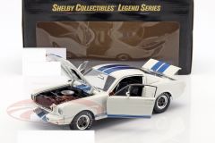 SHELBY-COLLECTIBLES - FORD USA - SHELBY MUSTANG GT 350R COUPE 1966 - SIGNED 1923-2012 CARROLL SHELBY
