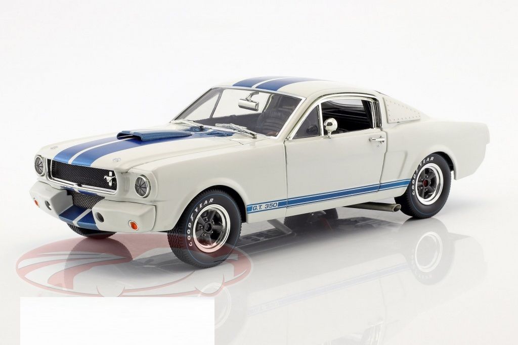 SHELBY-COLLECTIBLES - FORD USA - SHELBY MUSTANG GT 350R COUPE 1966 - SIGNED 1923-2012 CARROLL SHELBY