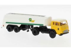 1/87 Magirus Pluto Tank-SZ *BP Heizoel*, yellow/white