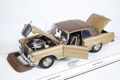 KUTUSUZ 1/18 NOREV - MERCEDES BENZ - S-CLASS 280SE CABRIOLET (W111) 1968