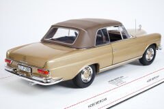 KUTUSUZ 1/18 NOREV - MERCEDES BENZ - S-CLASS 280SE CABRIOLET (W111) 1968