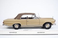 KUTUSUZ 1/18 NOREV - MERCEDES BENZ - S-CLASS 280SE CABRIOLET (W111) 1968