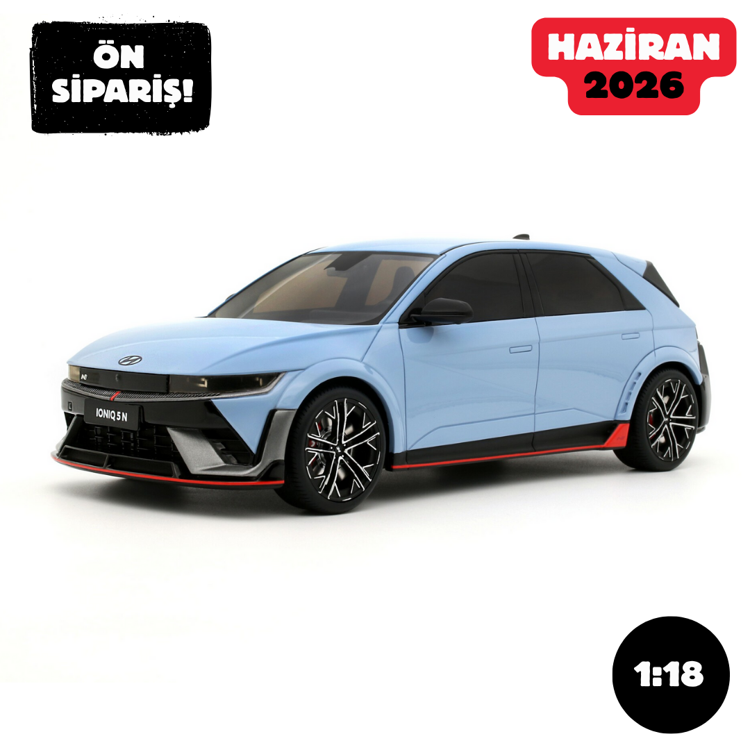 Ön Sipariş - 1/18 OTTO Hyundai Ioniq 5 N Performance Blue 2023