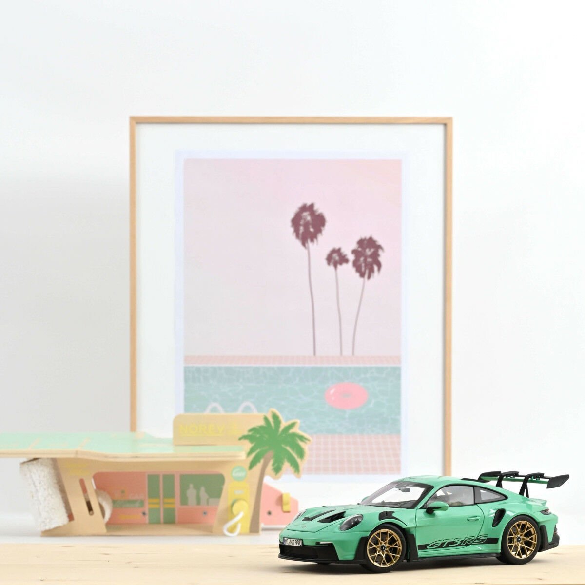 Porsche 911 GT3 RS 2022 Mint Green