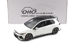 1/18 OTTO Volkswagen Golf Mk8 GTI Clubsport Resin Pure White - OT1221