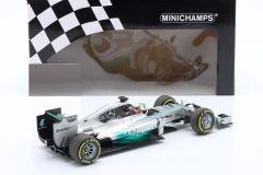 MINICHAMPS - MERCEDES GP - F1 MGPW05 HYBRID TEAM AMG PETRONAS N 44 WORLD CHAMPION SEASON 2014 LEWIS HAMILTON