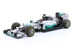MINICHAMPS - MERCEDES GP - F1 MGPW05 HYBRID TEAM AMG PETRONAS N 44 WORLD CHAMPION SEASON 2014 LEWIS HAMILTON