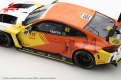 1/18 SPARK BMW M4 GT3 No.89 Team KRC 2nd FIA GT World Cup Macau 2024 Augusto Farfus Limited 200 - 18SA035