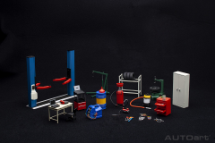 1/18 AUTOART Garage kit set (version 2) - 49111