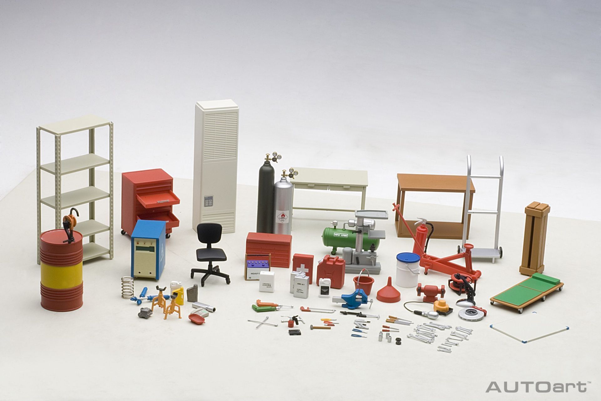 AUTOART - DİORAMA GARAJ SETİ V1 (TOOL SET) - 49110