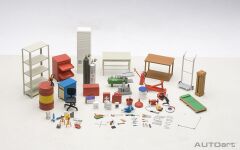 AUTOART - DİORAMA GARAJ SETİ V1 (TOOL SET) - 49110
