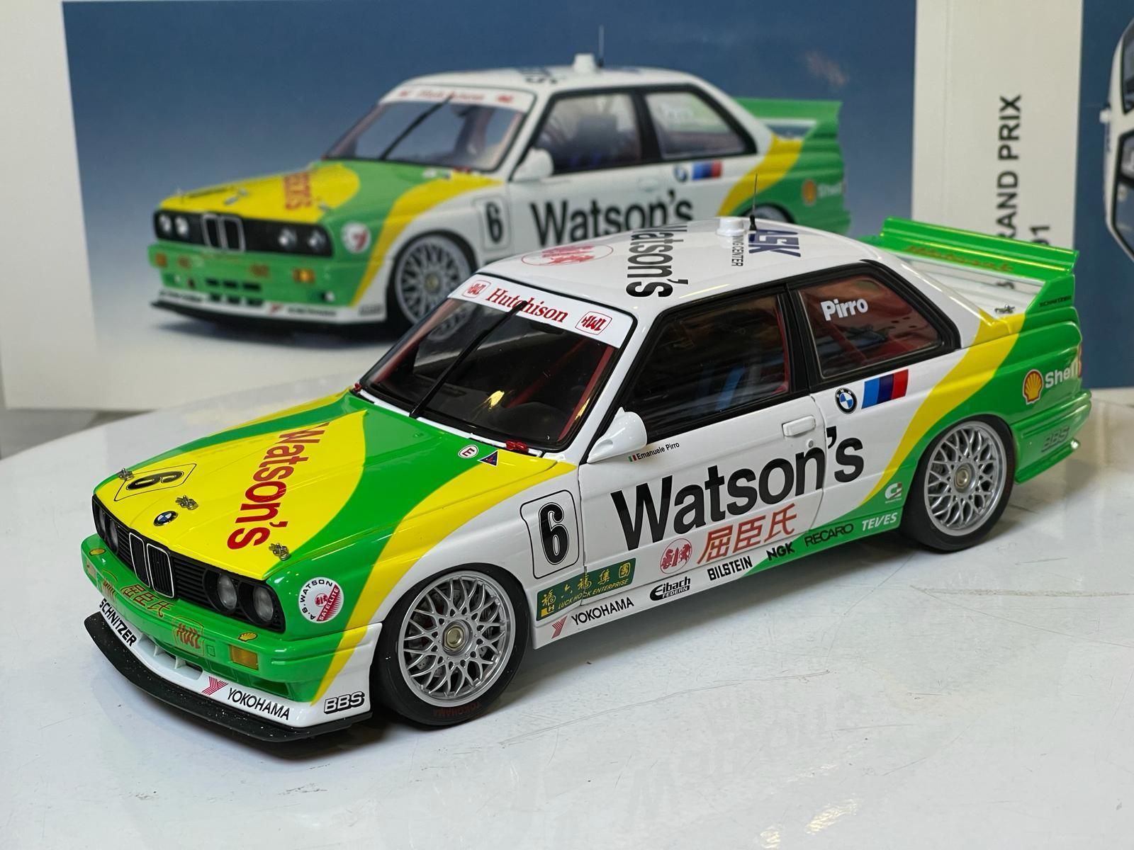 AUTOART - BMW - 3-SERIES M3 E30 GRAN PRİX MACAU 1991  #6