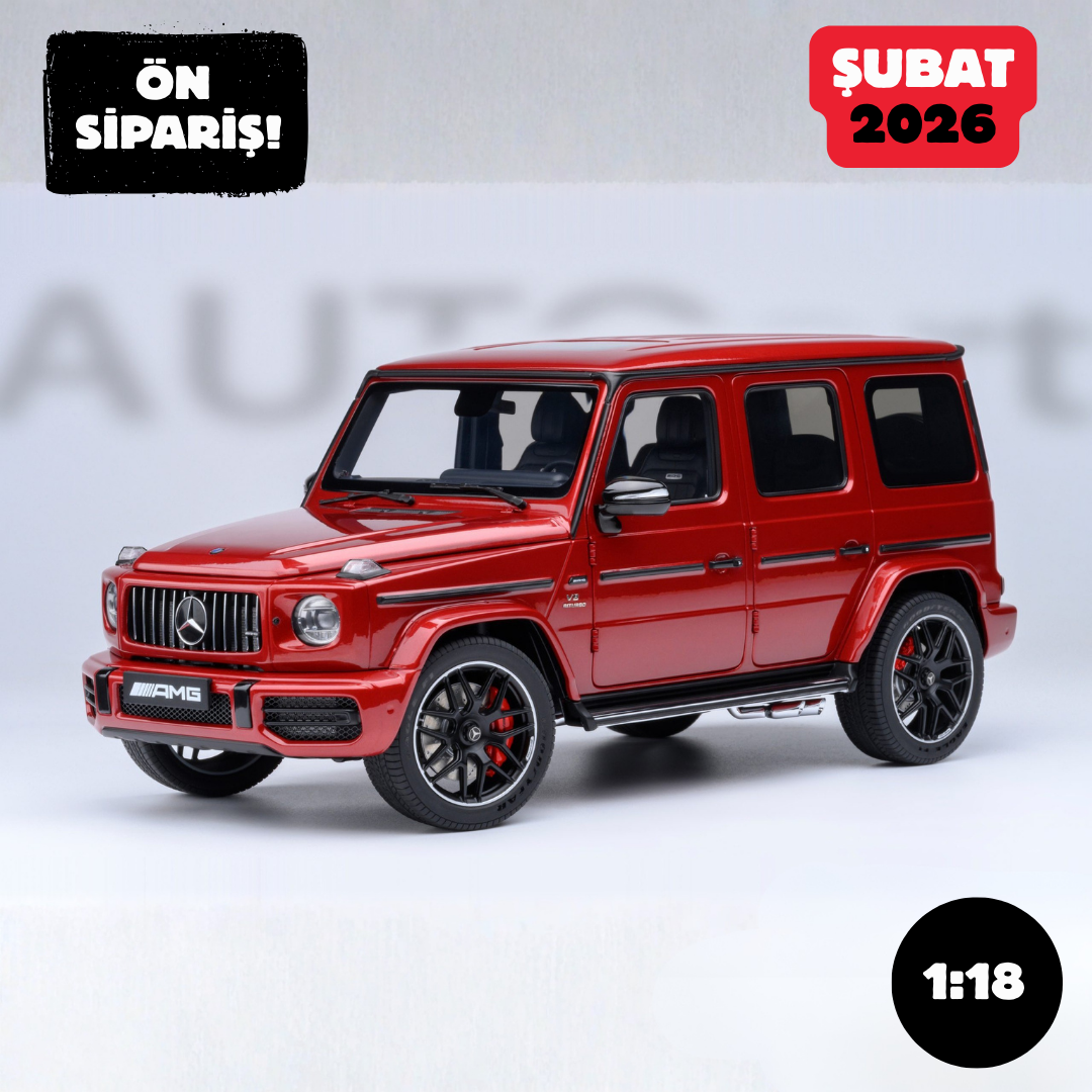 Ön Sipariş - 1/18 AUTOart Mercedes-AMG G63 2019 (Designo Cardinal Red Metallic)